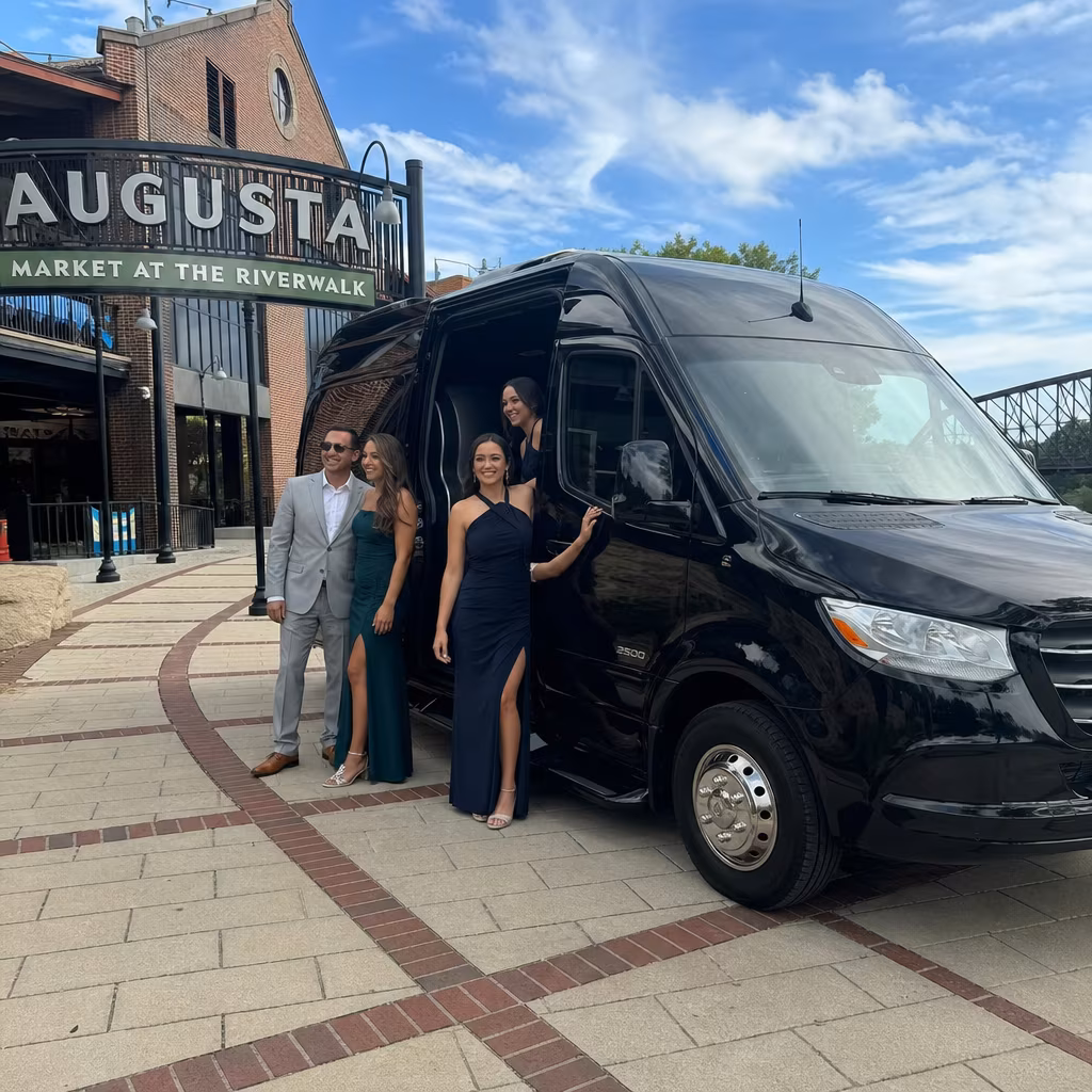 Rent a Bus to Augusta Market at the Riverwalk
