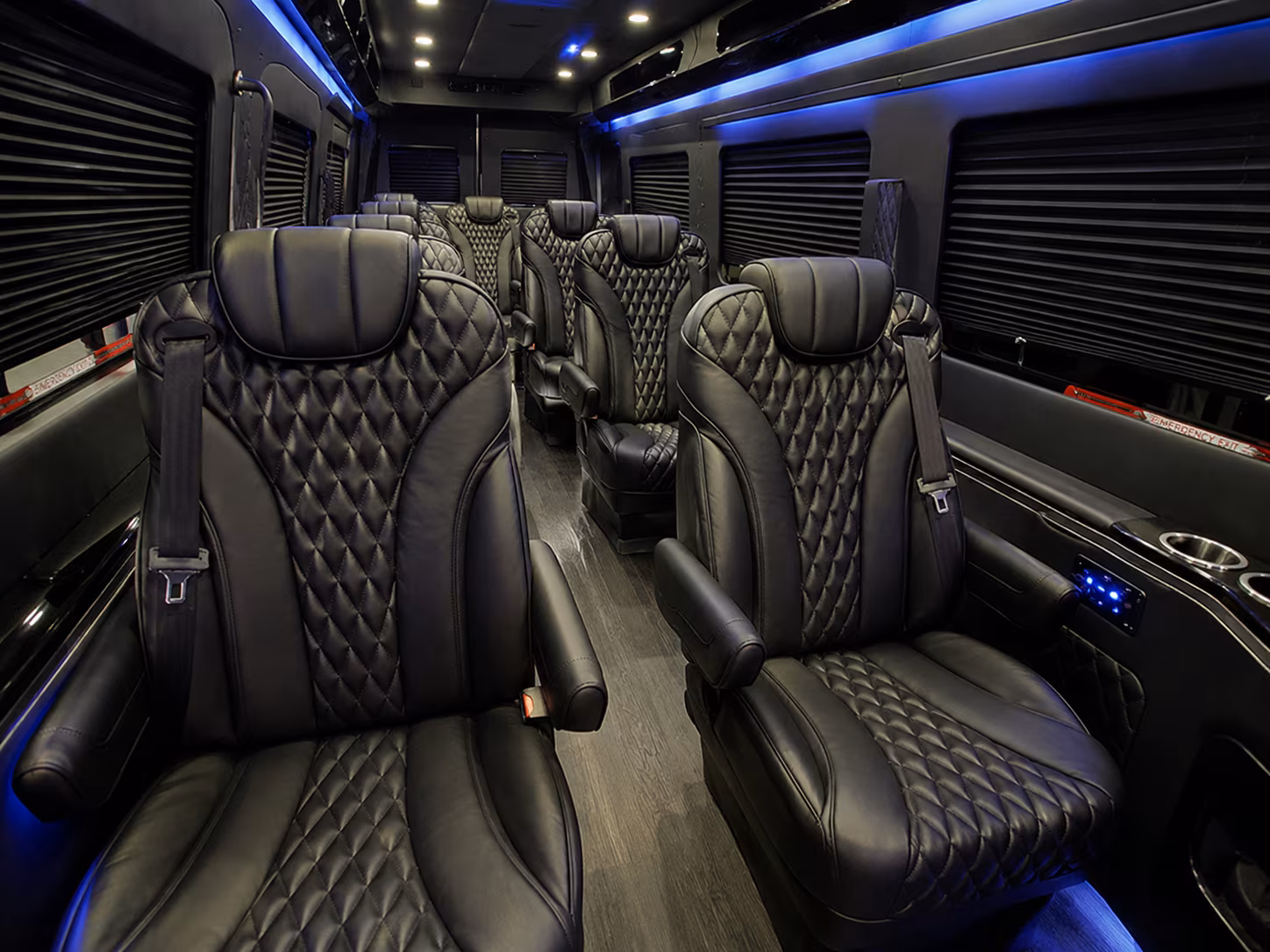 Augusta Airport Shuttle & Transportation party bus exterior