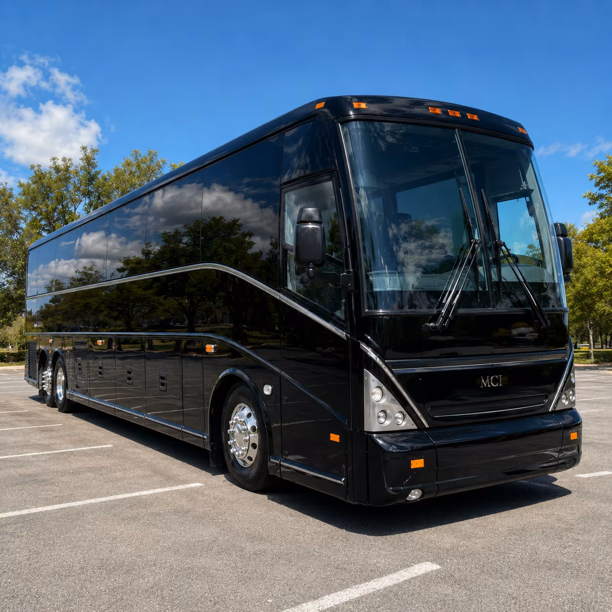 Augusta Airport Shuttle & Transportation party bus interior