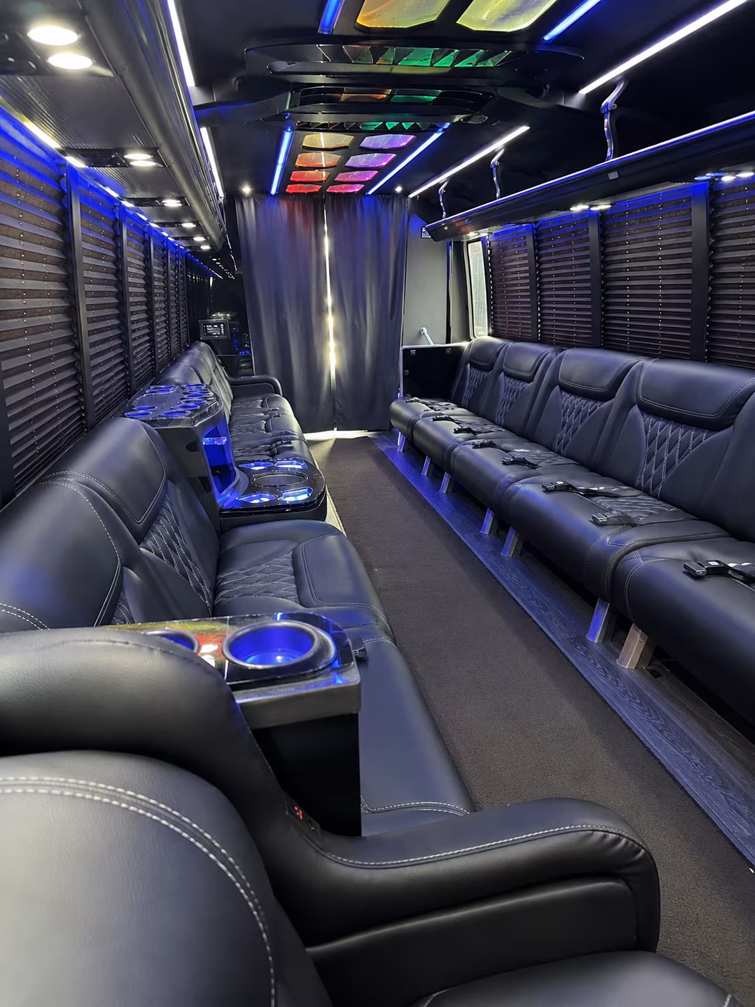 Augusta Bachelor & Bachelorette Transportation party bus exterior