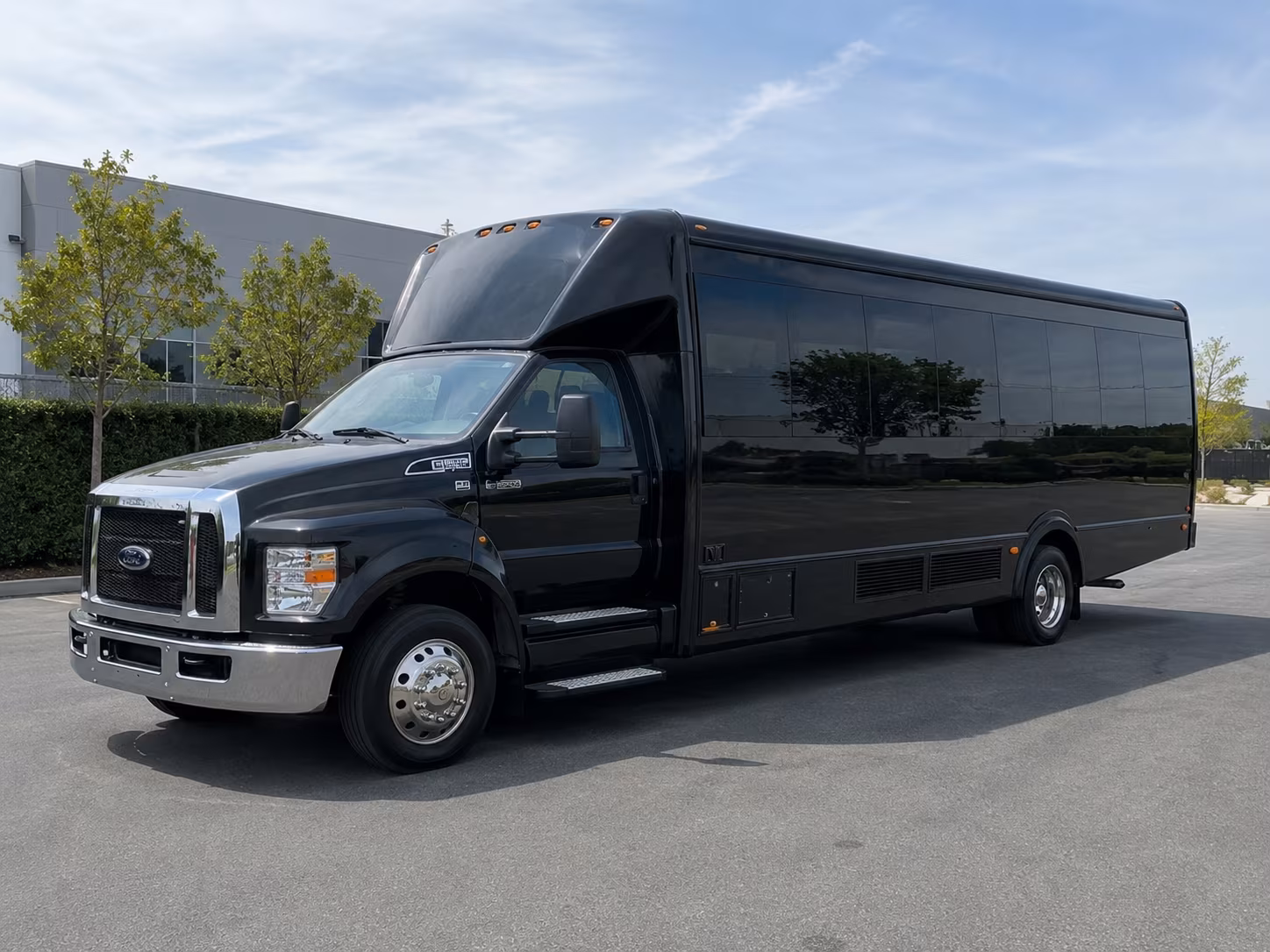 Augusta Bachelor & Bachelorette Transportation party bus exterior