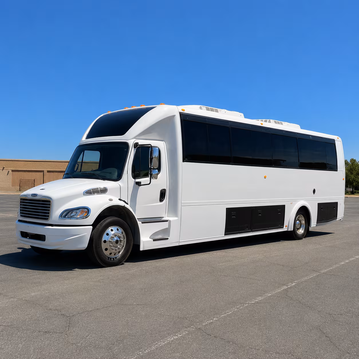 Augusta Birthday, Sweet 16, & Quinceañera Transportation party bus exterior
