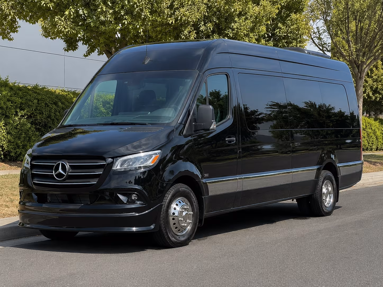 Augusta Corporate Transportation party bus exterior