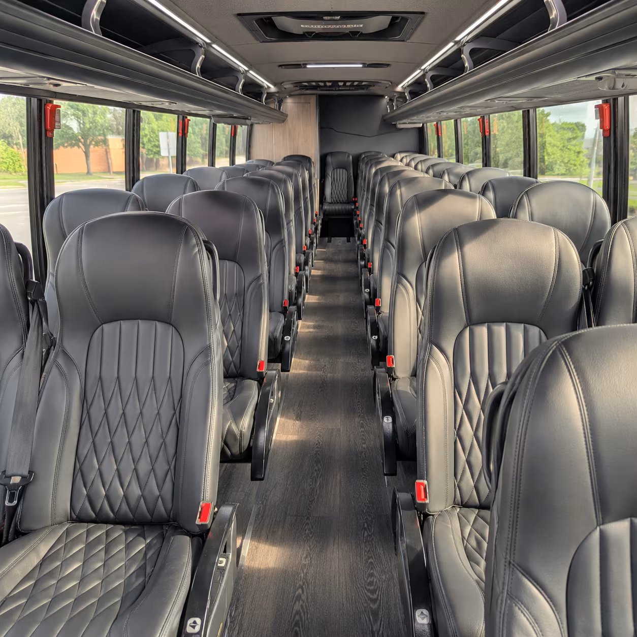 Augusta Corporate Transportation party bus exterior