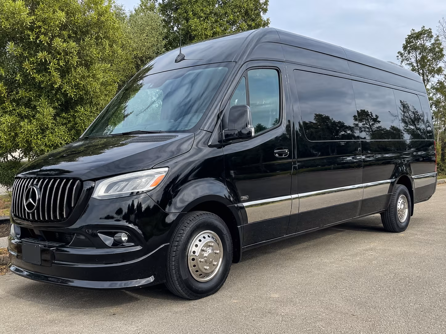 Augusta Corporate Transportation party bus exterior