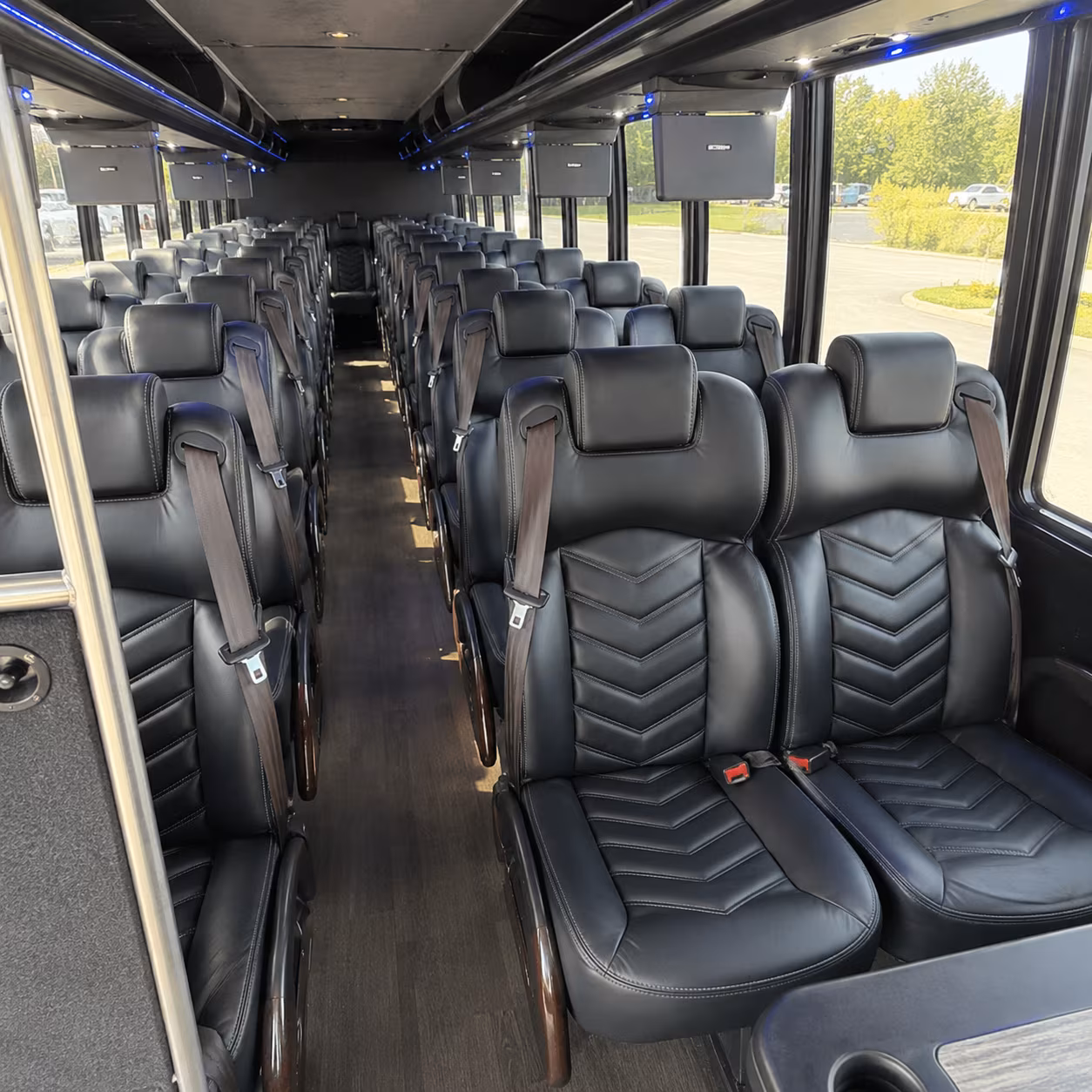 Augusta Corporate Transportation party bus exterior