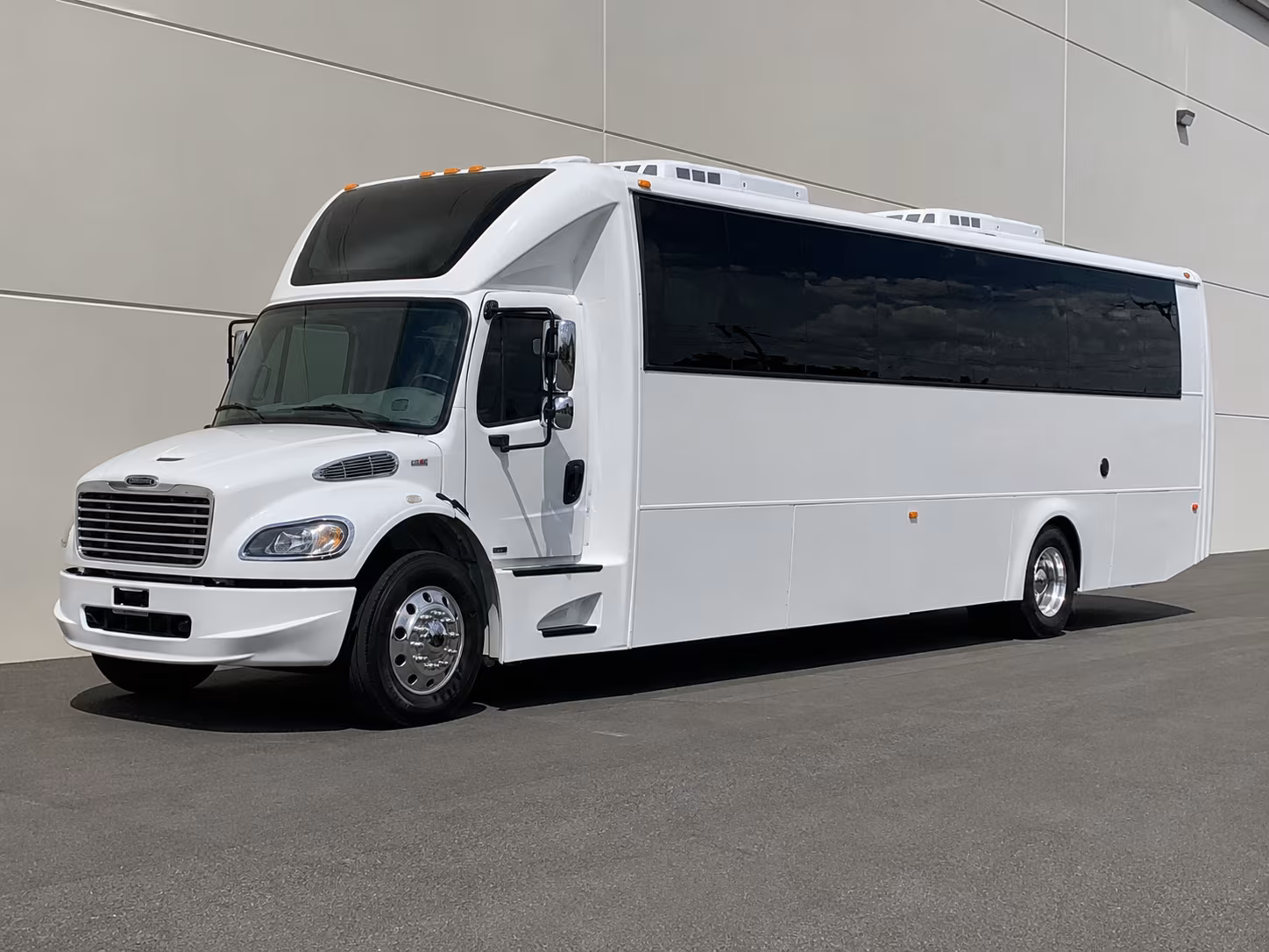 Augusta Prom & Homecoming Transportation party bus exterior