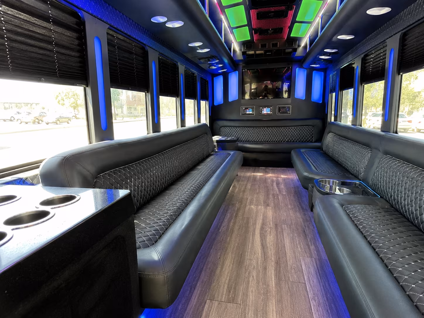 Augusta Prom & Homecoming Transportation onboard seating