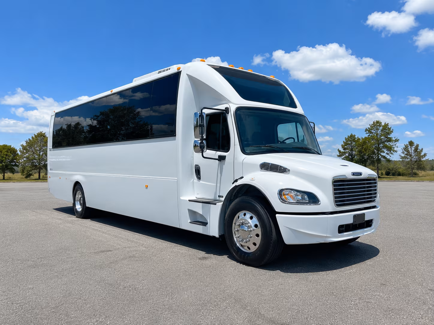 Augusta Prom & Homecoming Transportation party bus exterior