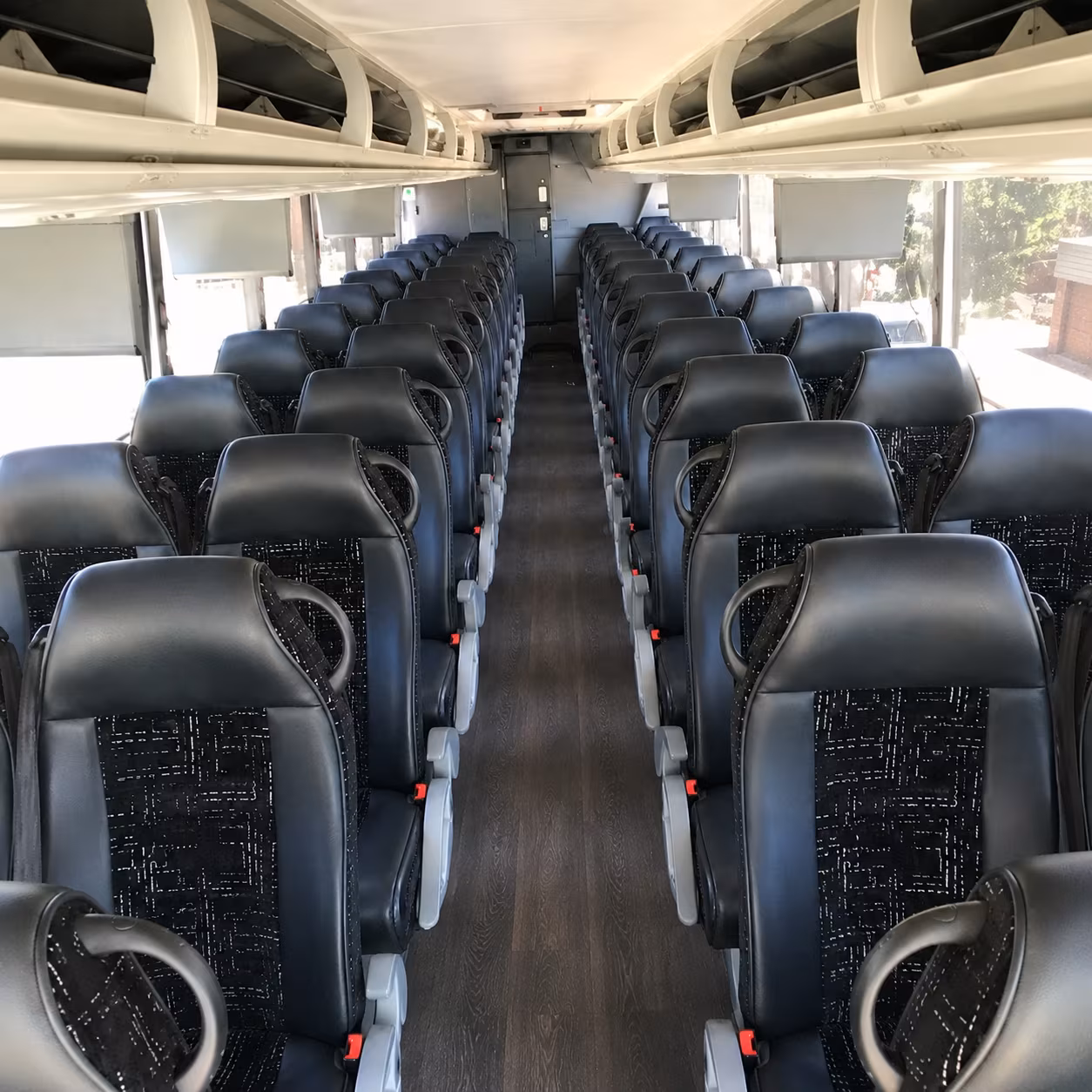 Augusta School Event Transportation party bus exterior