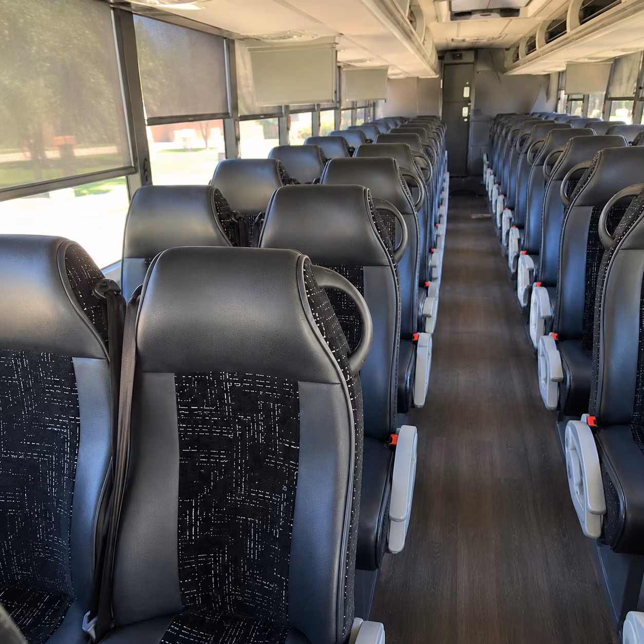 Augusta School Event Transportation party bus exterior