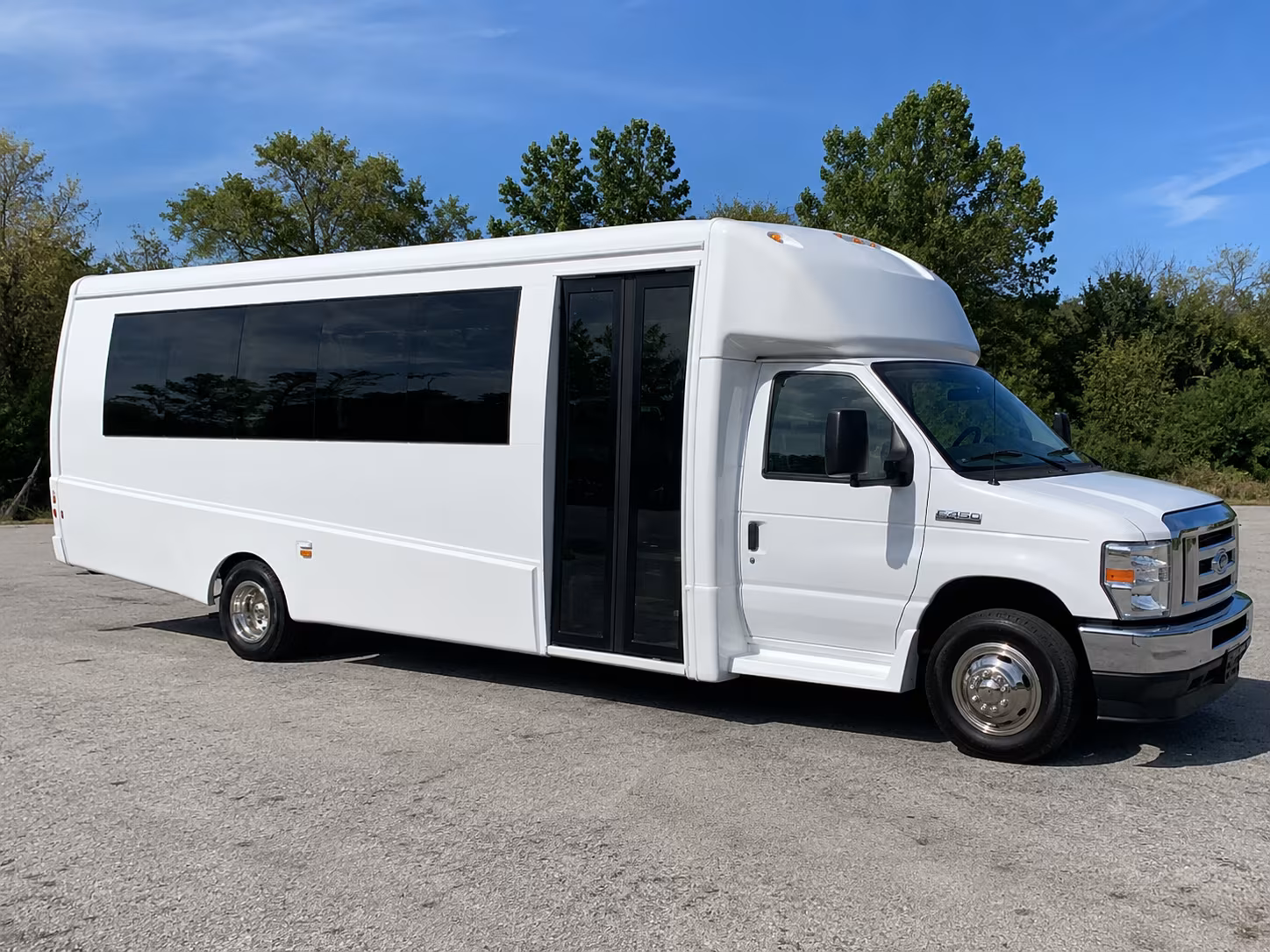 Augusta Wedding Transportation party bus interior