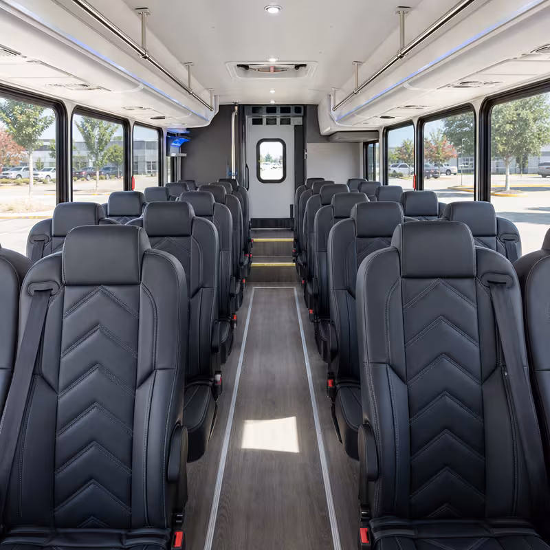 minibus interior