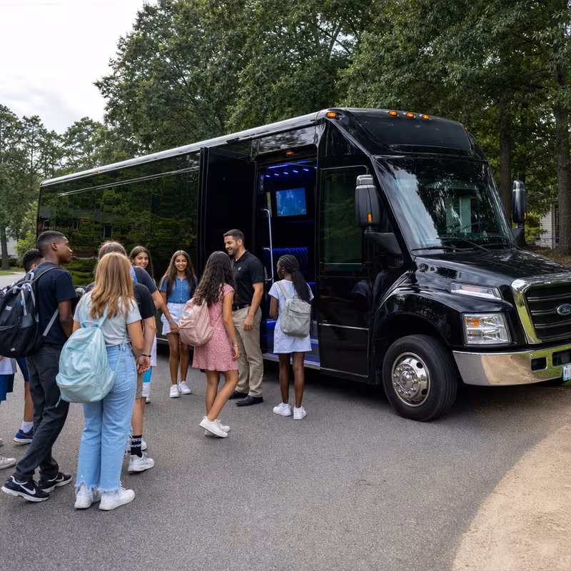 Augusta School Transportation fleet vehicle