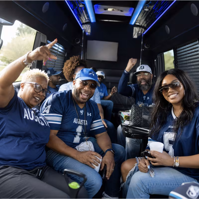 Augusta Sporting Event Transportation fleet vehicle